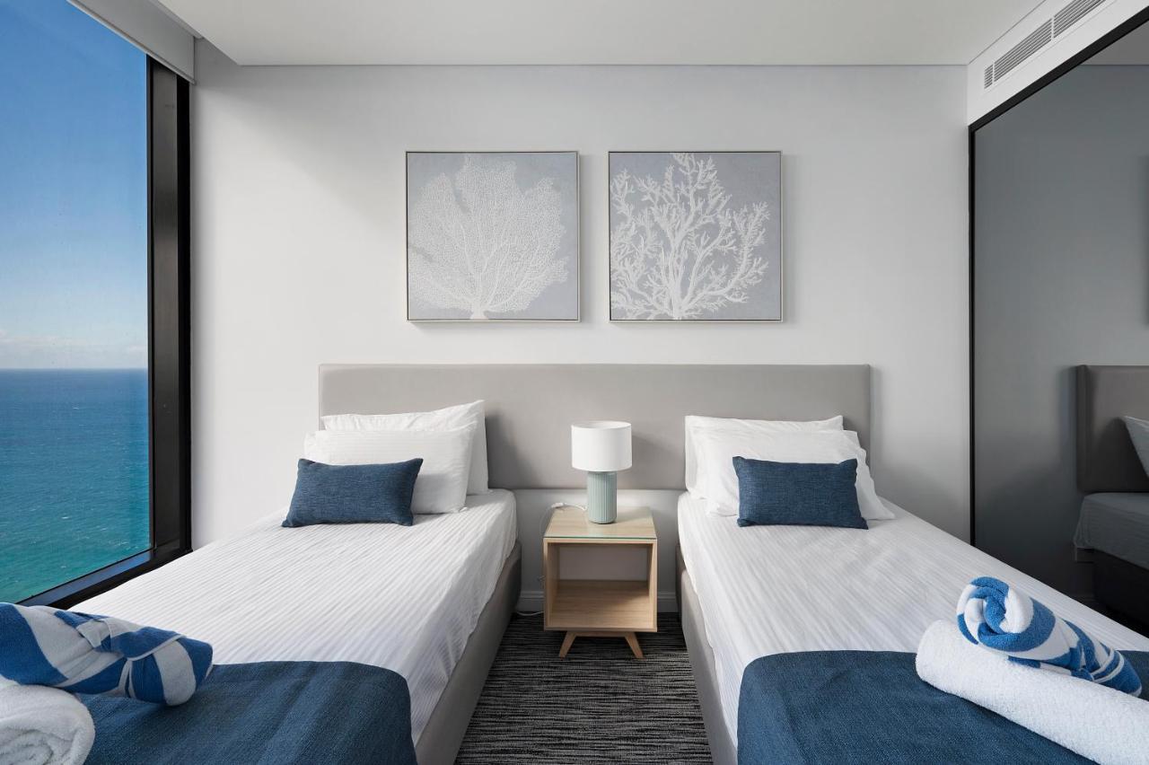 Sea View Beachfront Apartment In Surfers Gold Coast Eksteriør bilde