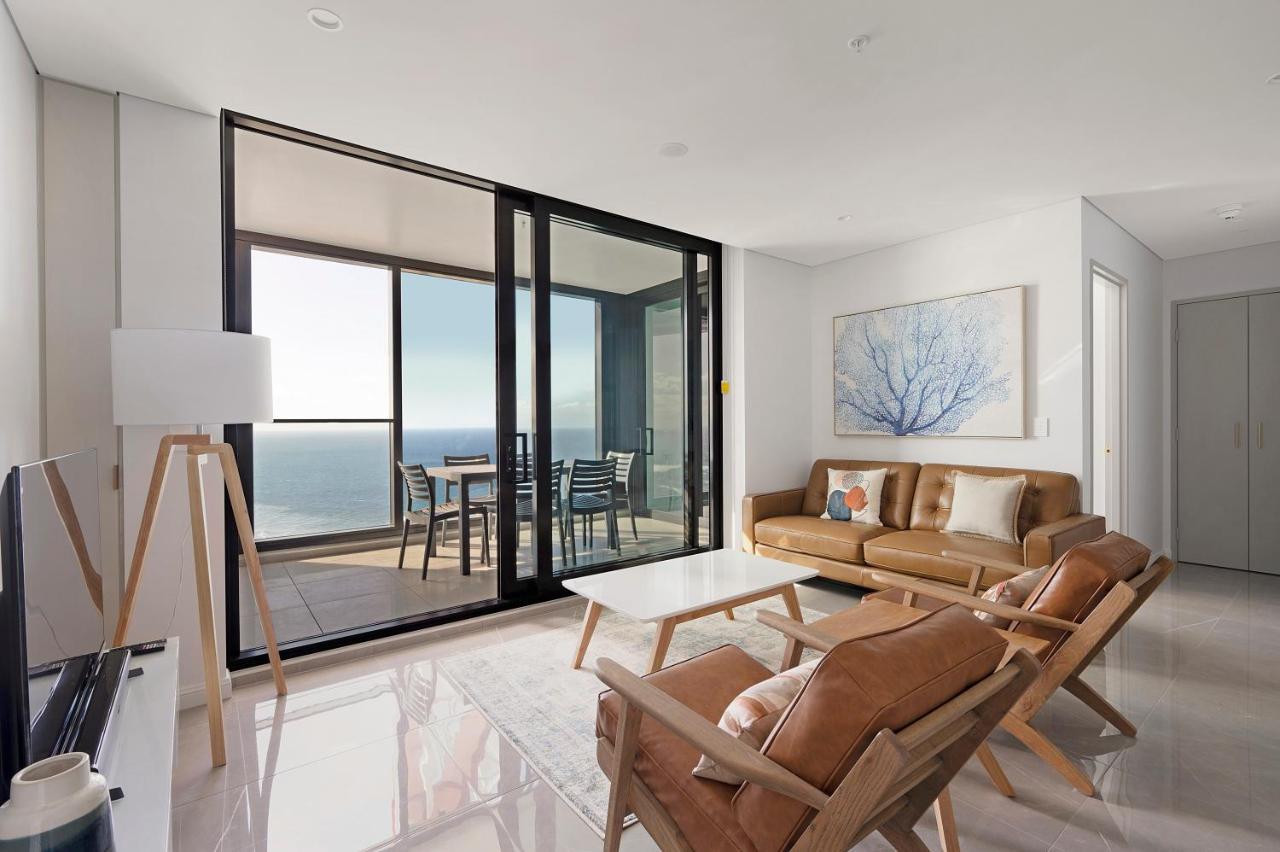 Sea View Beachfront Apartment In Surfers Gold Coast Eksteriør bilde