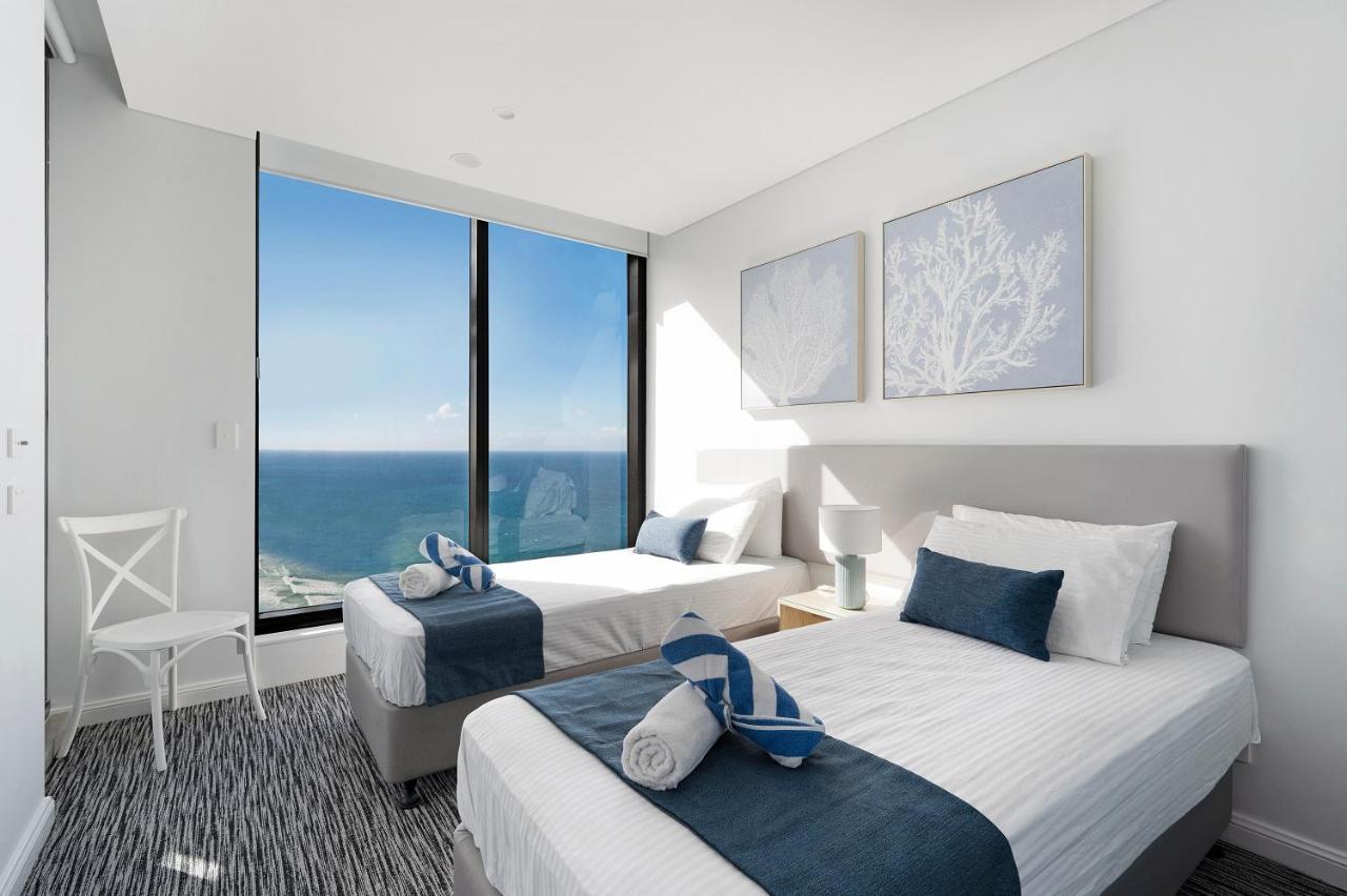 Sea View Beachfront Apartment In Surfers Gold Coast Eksteriør bilde