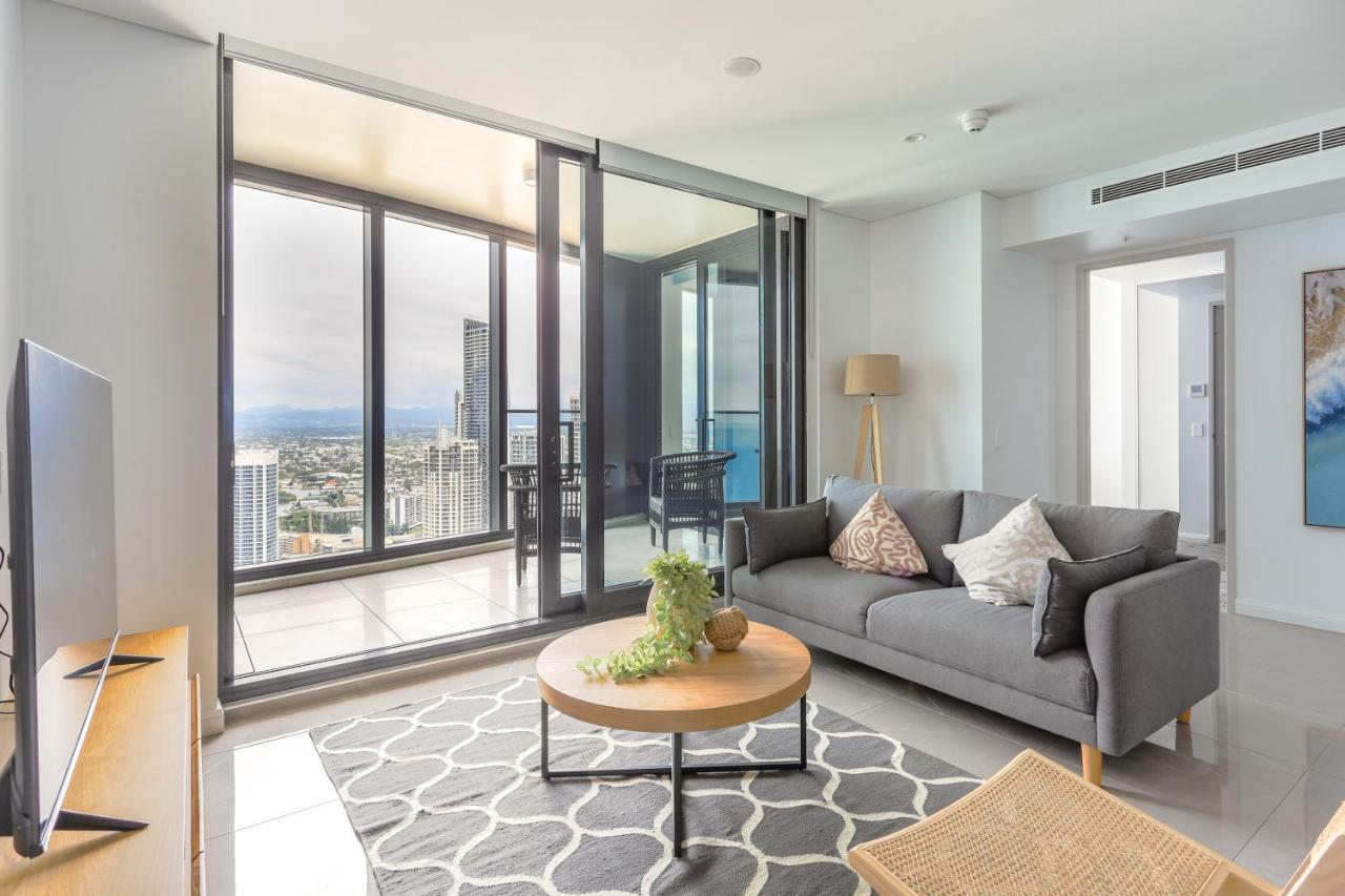 Sea View Beachfront Apartment In Surfers Gold Coast Eksteriør bilde