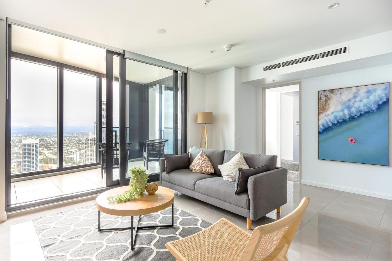 Sea View Beachfront Apartment In Surfers Gold Coast Eksteriør bilde
