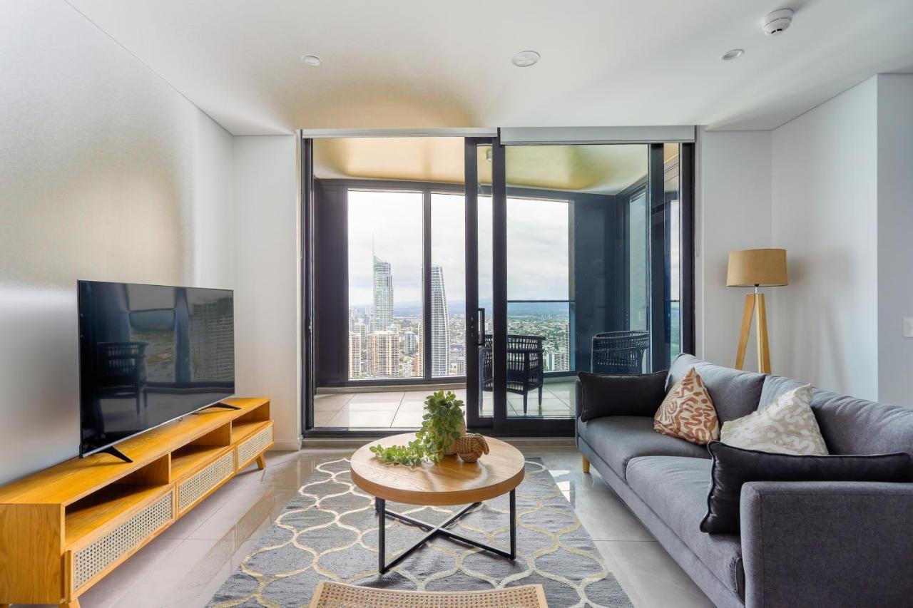Sea View Beachfront Apartment In Surfers Gold Coast Eksteriør bilde